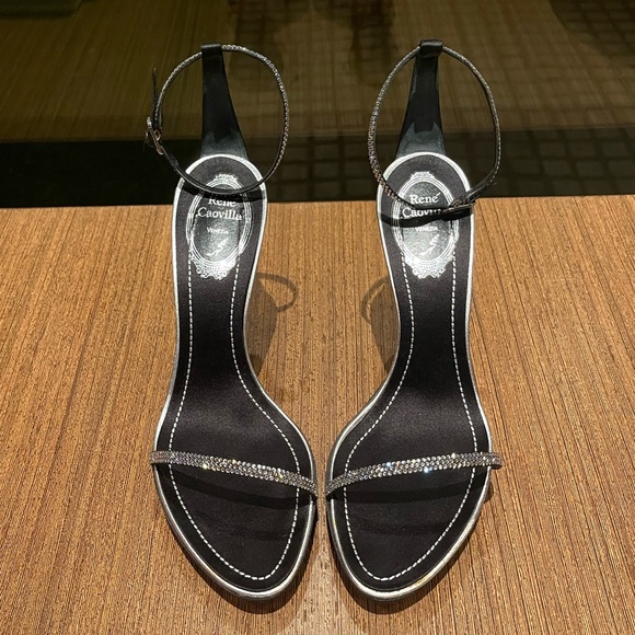 RENE CAOVILLA Crystal Heel (PERFECT CONDITION) - Picture 1 of 6